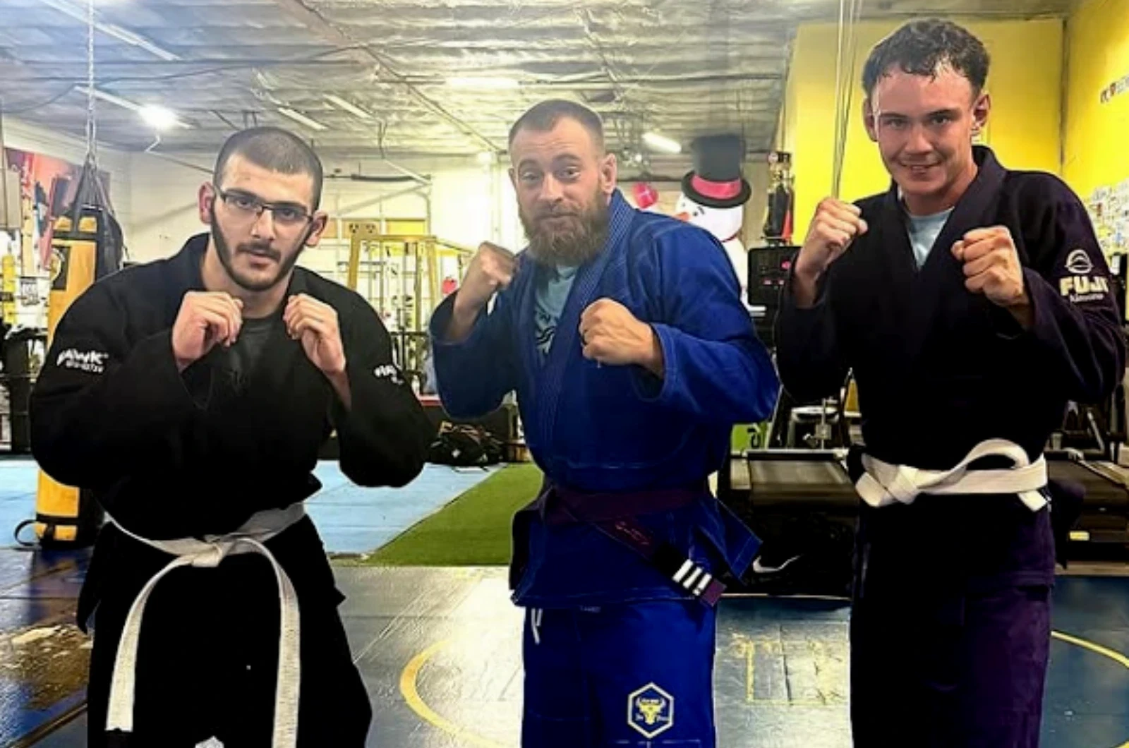 BJJ competition training at Sud'n Impact Gym
