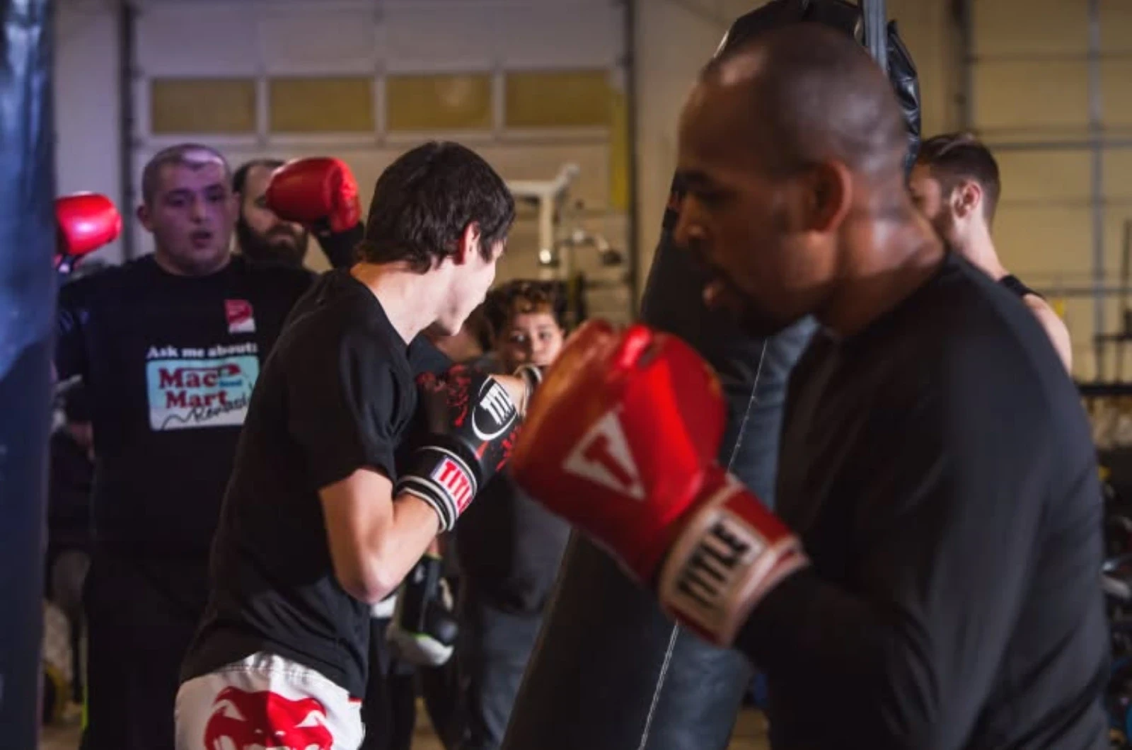 Boxing mental focus training at Sud'n Impact Gym