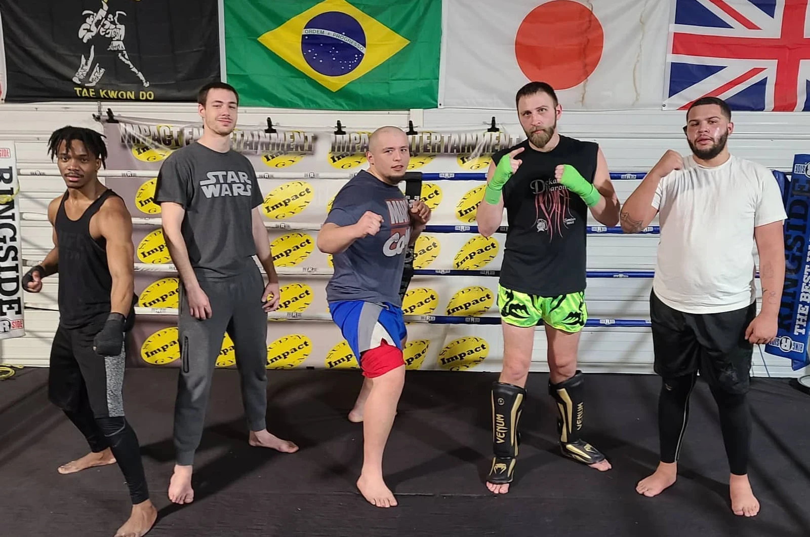 Fitness Kickboxing class at Sud'n Impact Gym
