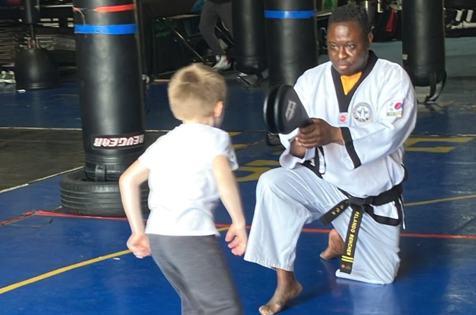 Kids getting fit and active through martial arts