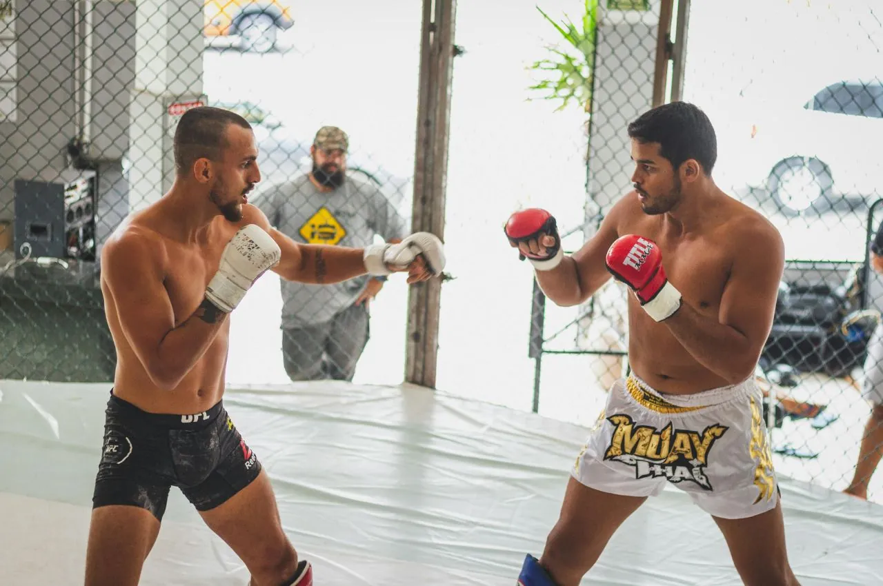 MMA self-defense training at Sud'n Impact Gym