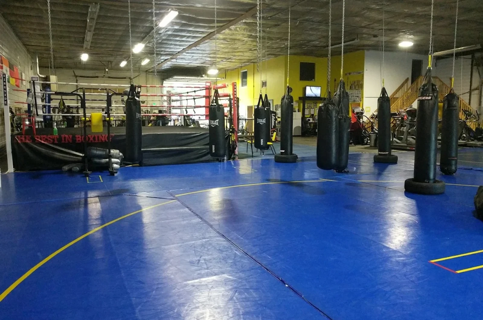 Wrestling class at Sud'n Impact Gym